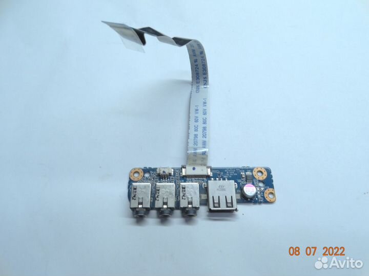 USB / Audio плата для DNS W150ERQ