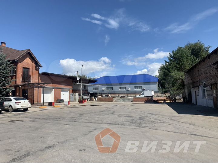 Тёплый склад на территории базы