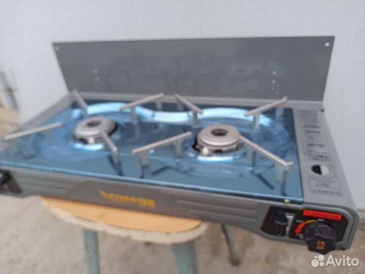 Плита газовая портативная двухкомфорочная