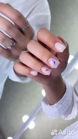 Маникюр солнечный 2