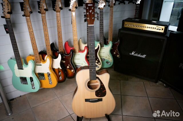 Гитара акустическая со звукоснимателем Yamaha F370 купить в Москве ...