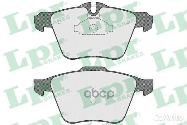 Колодки тормозные jaguar XF 09/XJ 10- передние