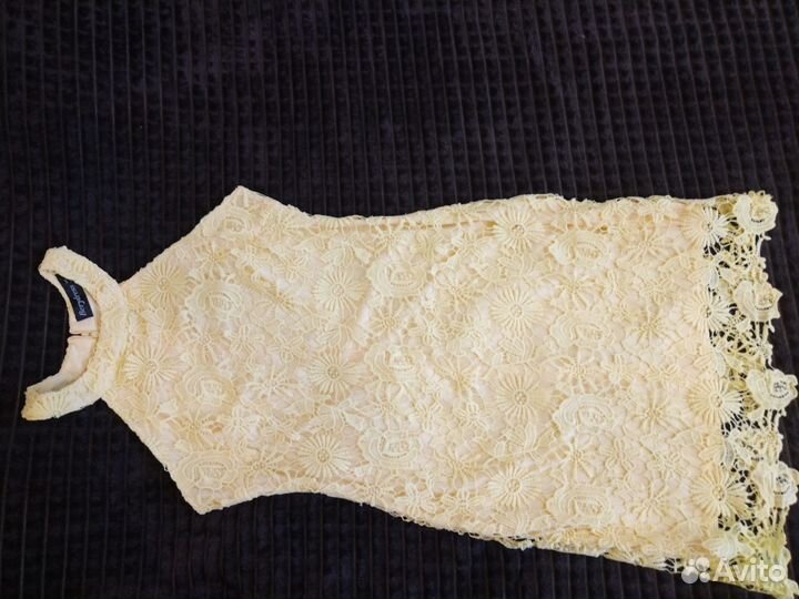 Платье ажурное