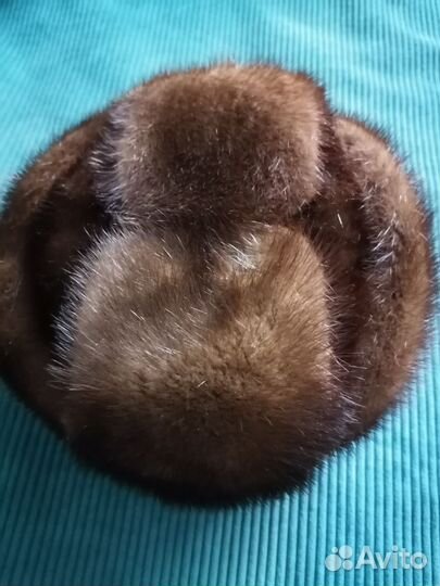 Норковая шапка мужская