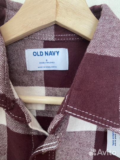 Рубашка мужская в клетку Old Navy