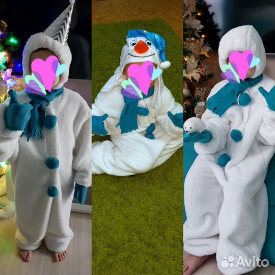 Костюм снеговика