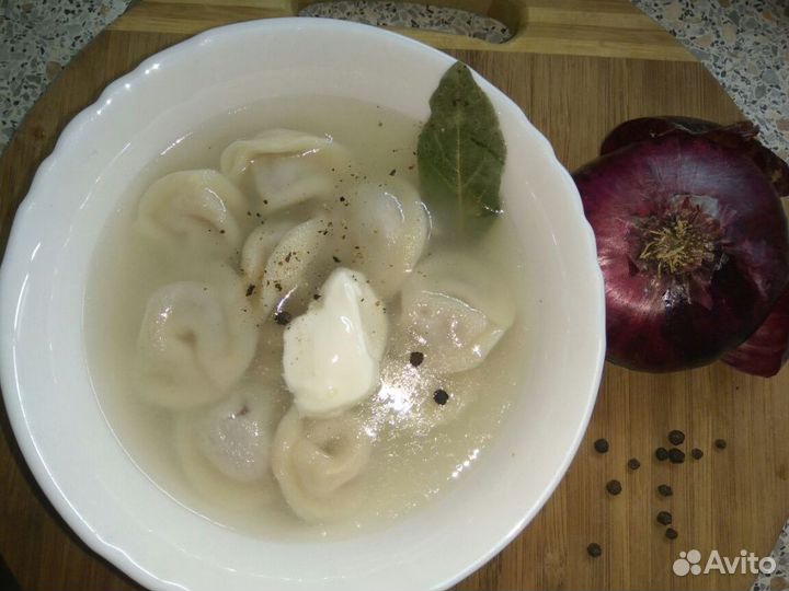 Пельмени из омуля