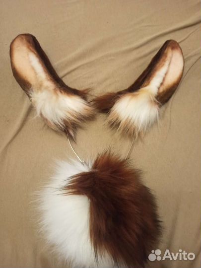 Косплей набор уши и хвост