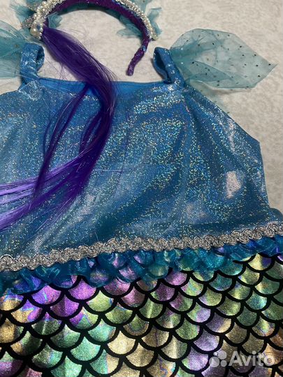 Карнавальный костюм Русалочка 5-7 л