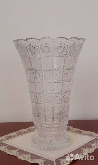 Вазы хрусталь Ручной