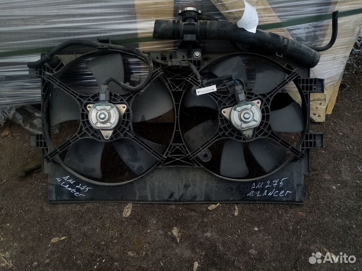 Вентилятор охлаждения радиатора mitsubishi lancer