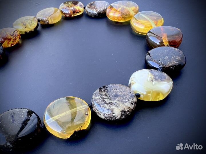 Бусы из янтаря