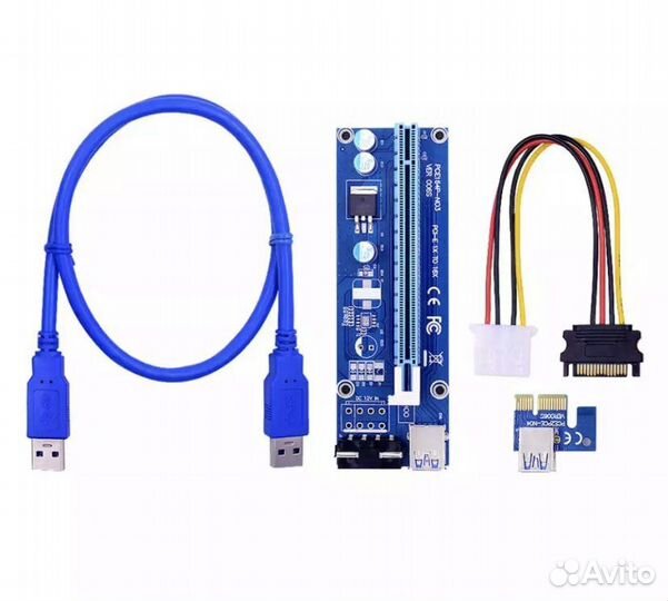Райзер pci-e ver. 006S molex