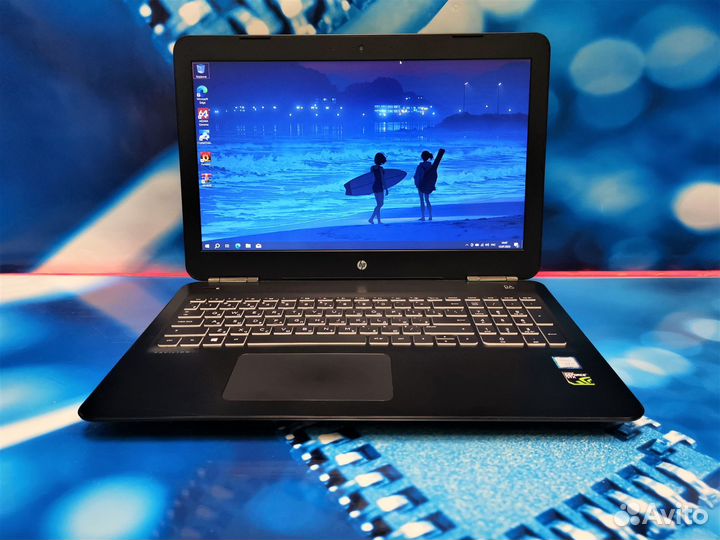 Ноутбук HP для игр и графики / i5 7200u / 950M