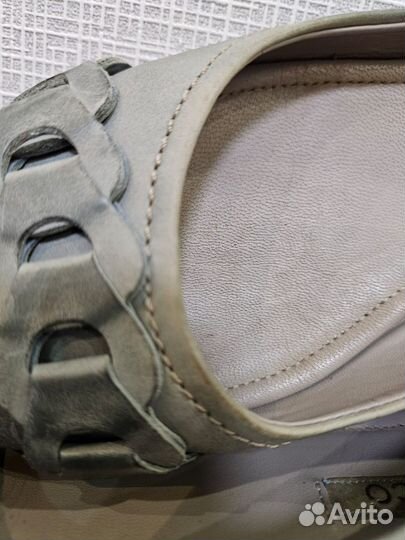 Балетки,туфли ecco37 оригинал