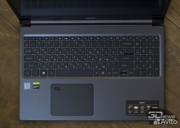 Acer 15.6 R7-3750H 4яд8пот GTX1650Ti/4 16/256Гб