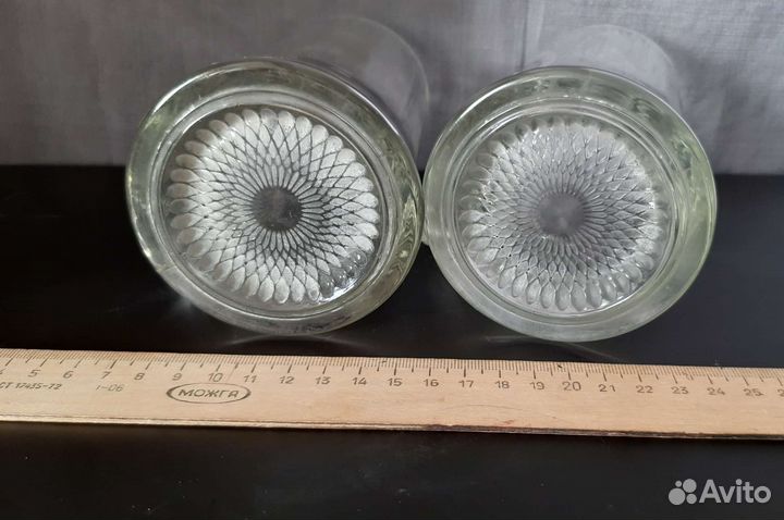Стаканы граненые СССР кружка стекло цена за два
