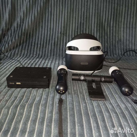 Шлем sony ps4 vr + resident evil 7