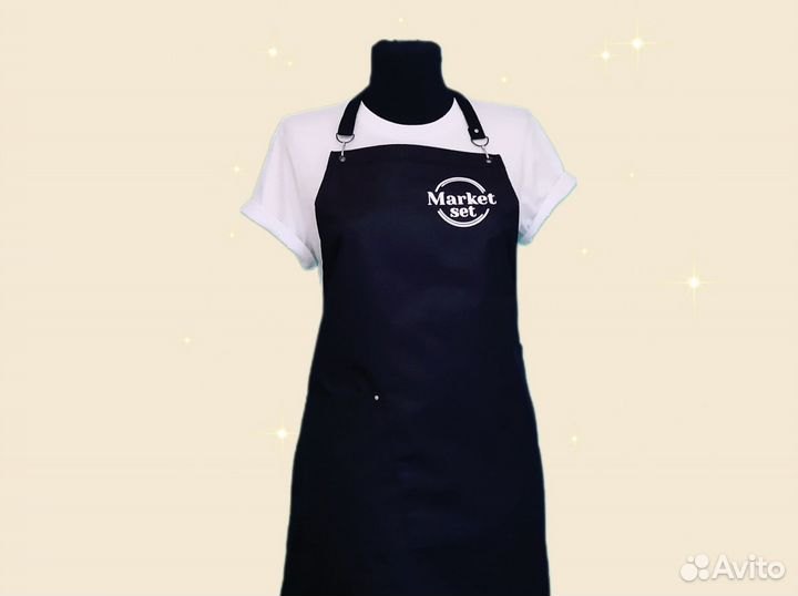 Фартук для кафе с логотипом