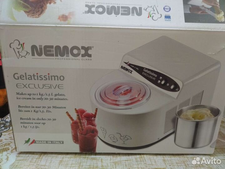 Мороженица nemox gelatissimo