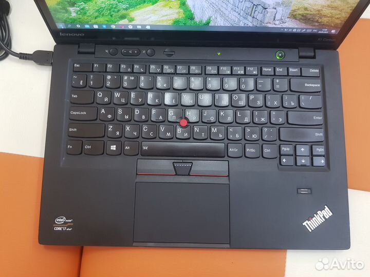Ноутбук Lenovo X1 Carbon i5-5300\8Gb\256ssd\сенсор