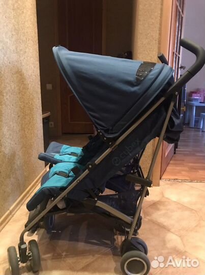 Коляска-трость для двойни Cybex