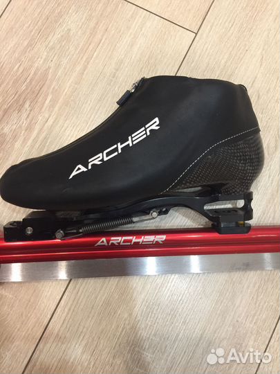 Продам конькобежные коньки archer Pro Clap