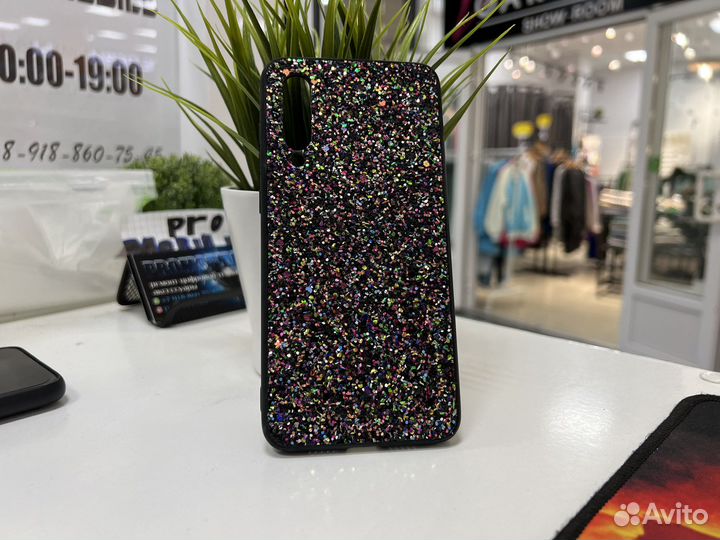 Чехол Блестки Xiaomi Mi 9