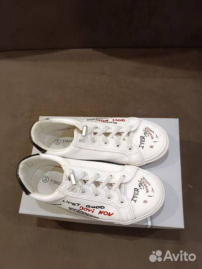 Кеды для девочки 34 размер