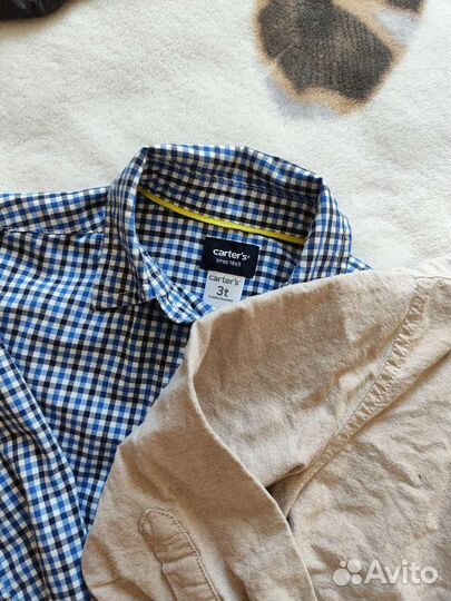 Рубашки на мальчика 104-110