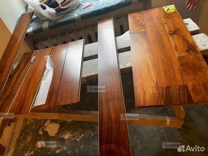 Паркетная доска орех американский