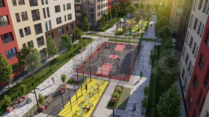 1-к. квартира, 44,9 м², 5/5 эт.