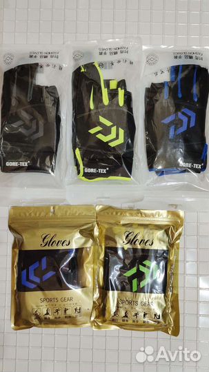Перчатки рыболовные daiwa gore-TEX