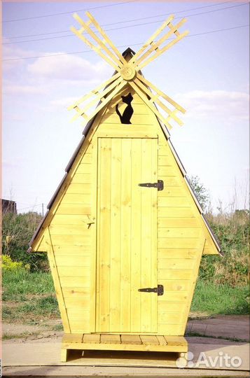 Уличный туалет Ч434