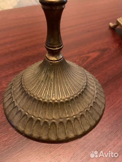 Подсвечник бронза 