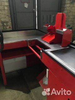 Кассовый бокс с транспортной лентой