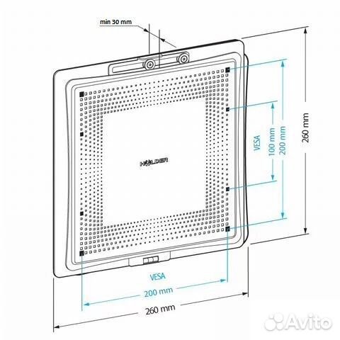 Кронштейн для телевизоров holder LCD-T2802M