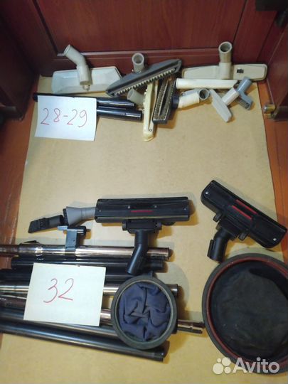 Щётки,трубки, шланги для пылесосов