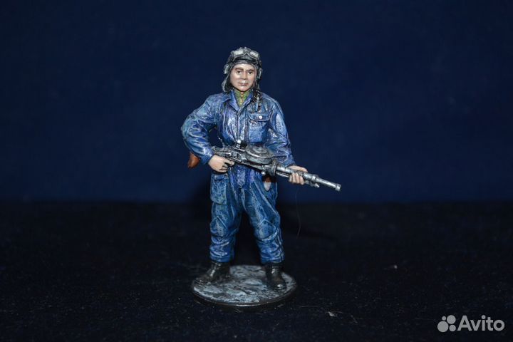 Оловянный солдатик 54 мм- ВОВ. (5 шт )