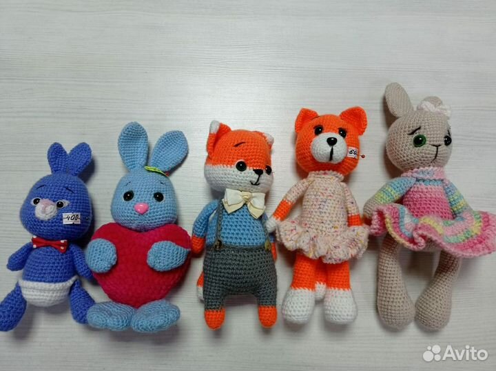 Вязанные игрушки