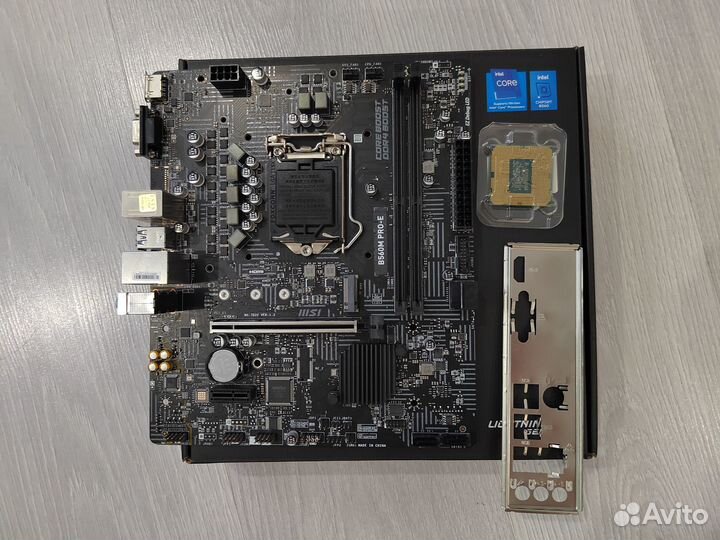 Комплект MSI B560M PRO-E+i3 10105F BOX+16 Гб