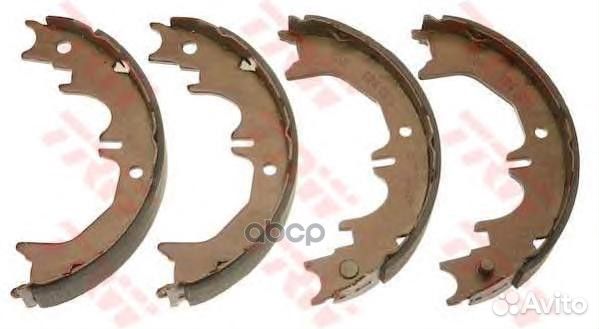 Колодки торм стоян к-т задн gs8716 TRW