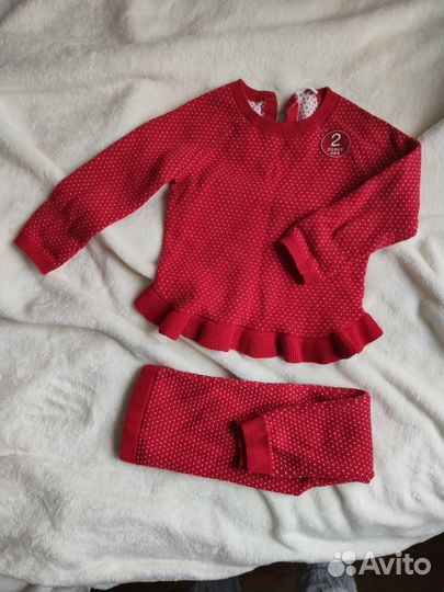 Новый костюм next 12-18 мес