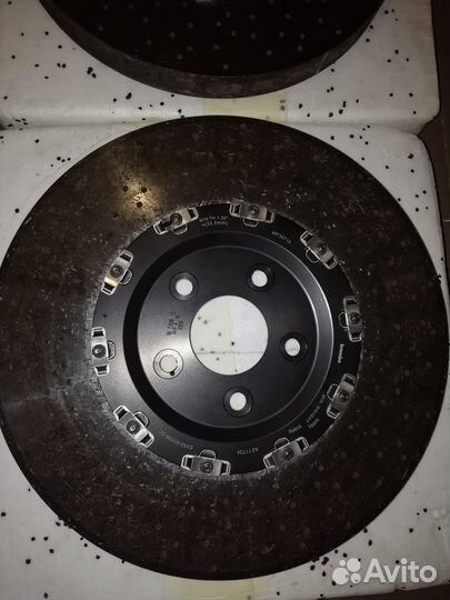 Карбон керамические тормозные диски Jaguar XFR