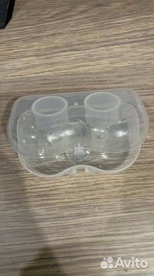 Молокоотсос ручной с бутылочками +накладки