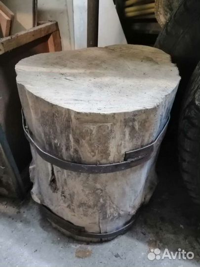 Тесак и колода для рубки мяса (новые)