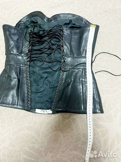 Корсет женский кожаный секси Италия