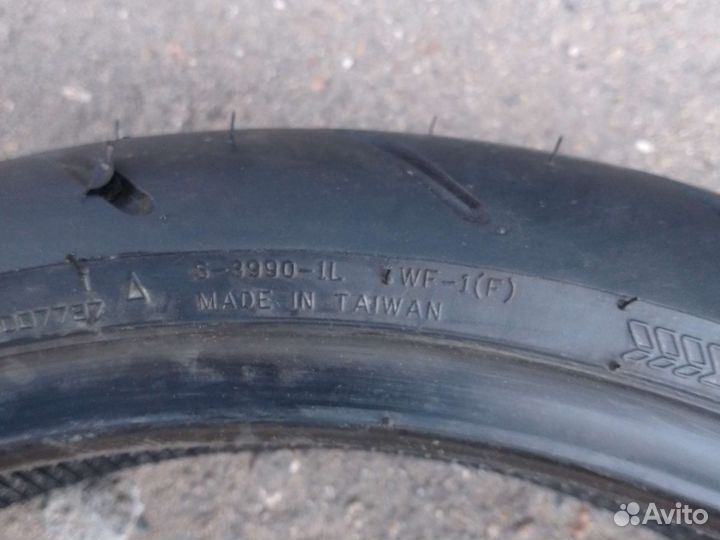 Мотошина 120 60 17 нанканг