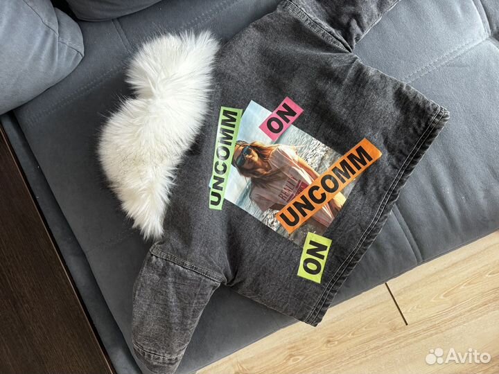 Джинсовка с мехом детская