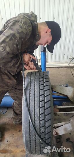 Нарезка протектора шины